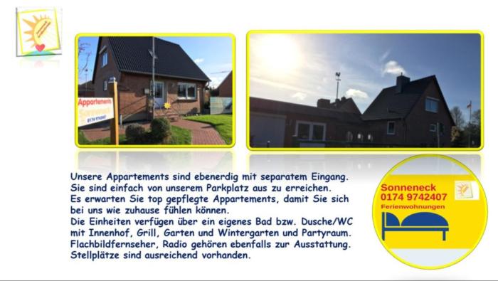 Sonneneck Großenbrode Appartements Meer und Sonne