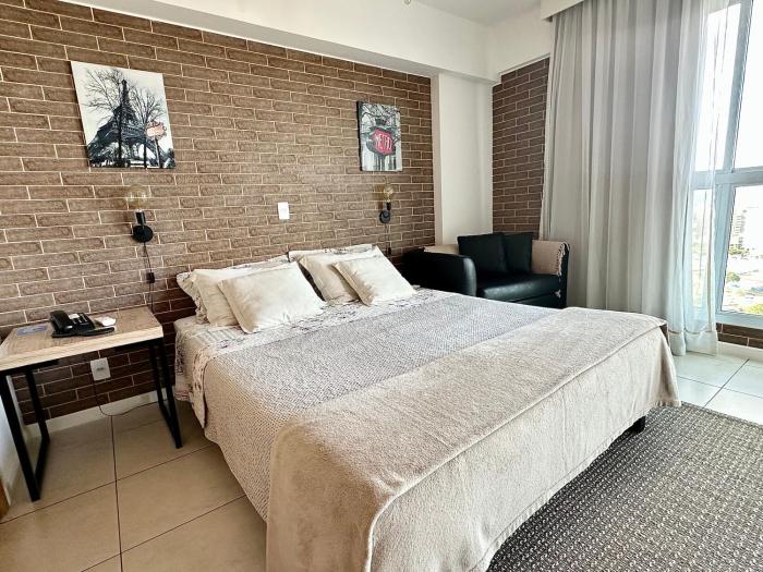 Ed Saint Moritz, Flat 02 com Garagem, SHN no Coração de Brasília