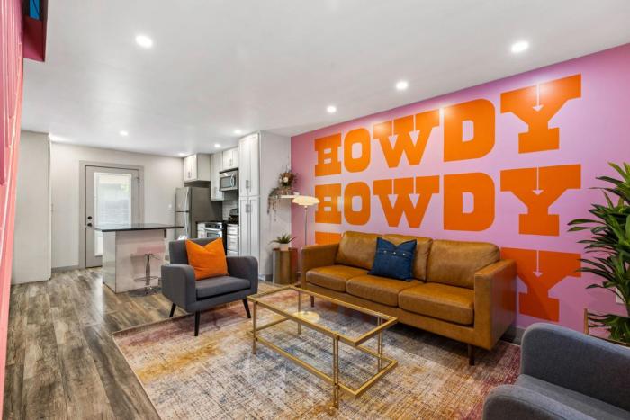 Ladybird Pink Palace SoCo Dream Townhome!