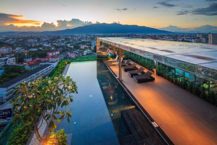 Luxury 2B room Chiangmai cityA1001