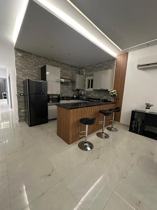 شقة مفروشه للايجار الشيخ زايد الحي السابع