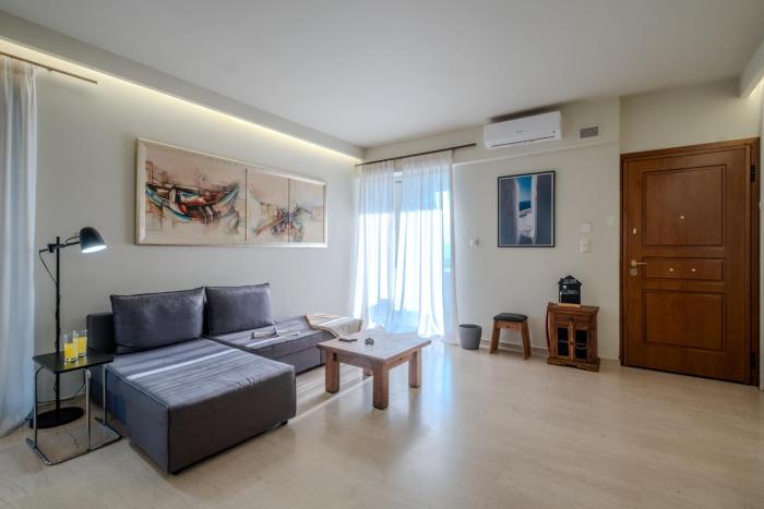 Modern 2BR Apt Alimos Vibes