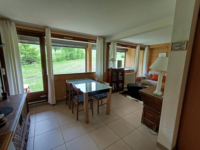 Appartement spacieux en rez de jardin, accès direct aux pistes, animaux admis - FR-1-445-10