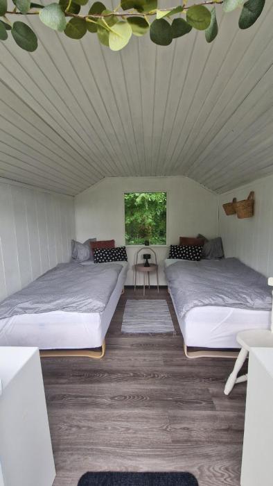 Overnatning i Kværndrup i "lillehuset"