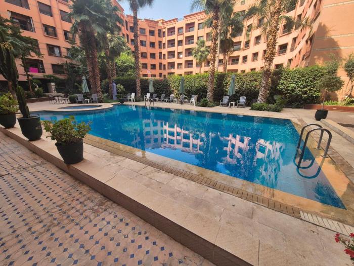 Appartement 6 personnes piscine hivernage Marrakech