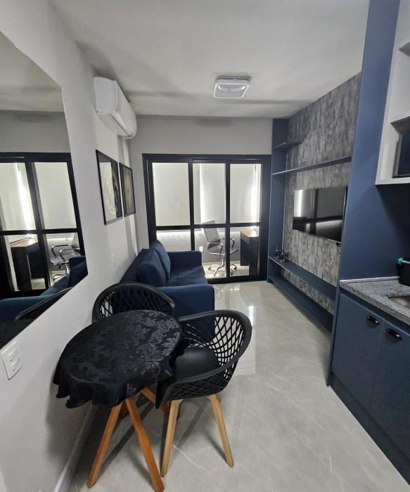 Complete Studio quarto, sala, cozinha, banheiro