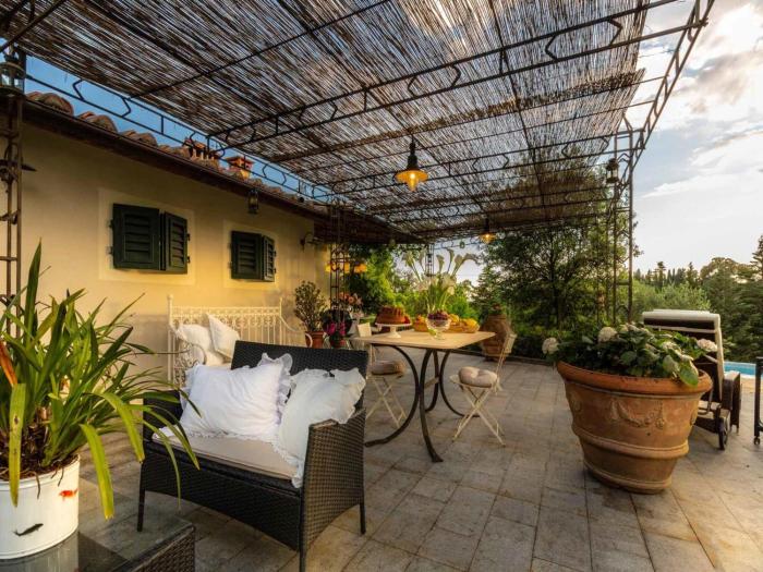 Farmhouse in Pescia with Pool and Gardens