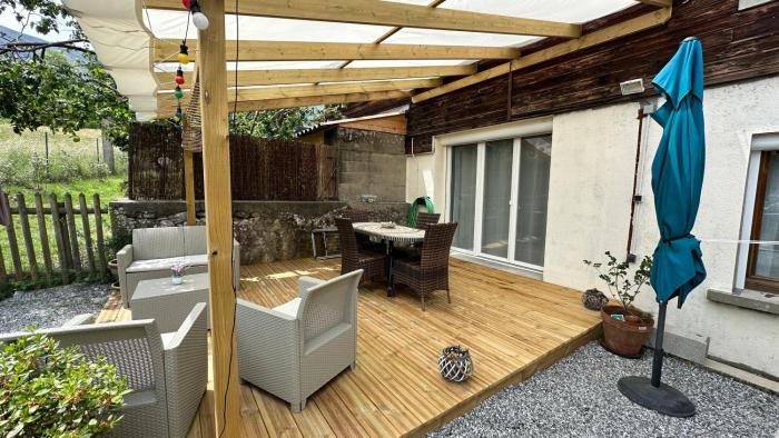 La Souste appartement avec jardin privatif