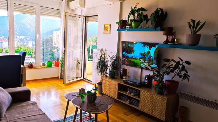 Sila Budva - Cozy Flat with Sea View, Free Parking, Pet Friendly