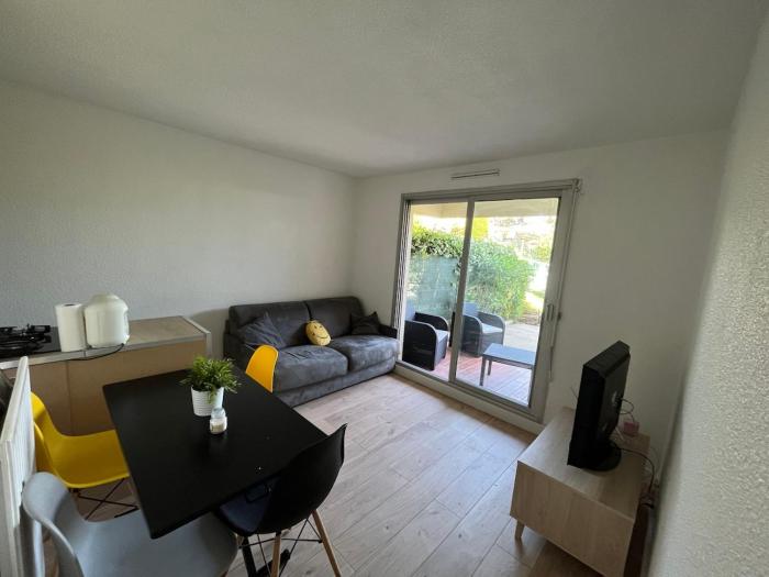 Villeneuve Loubet, 2 pièces avec Parking et Piscine