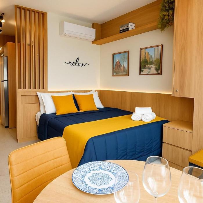 PR509 - Apto Moderno c Piscina | Metrô Paraíso