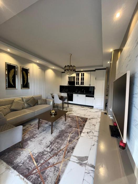 Apartment 1BR Kestel Sea view 3 min to beach