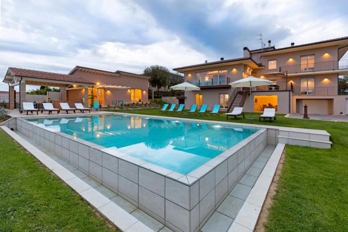 Luxury Marigold Cortona View I Comfort Sauna & Infinity Pool