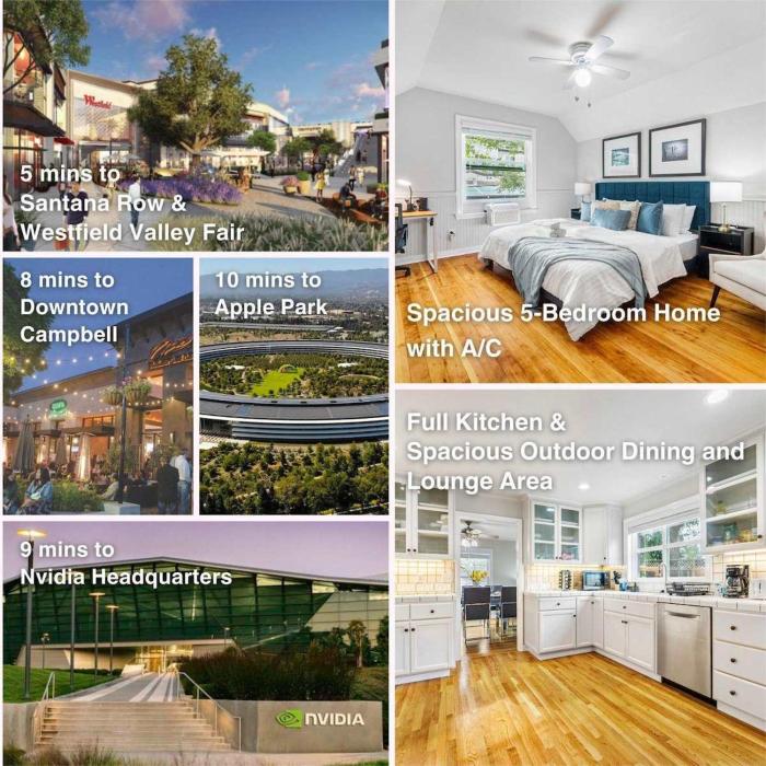 Santa Clara 5Br Home I Spacious backyard I Westfield