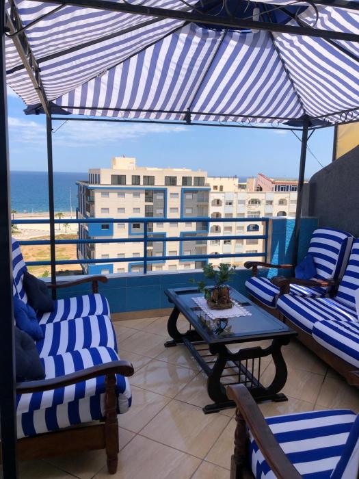 Grand appart avec vue sur mer