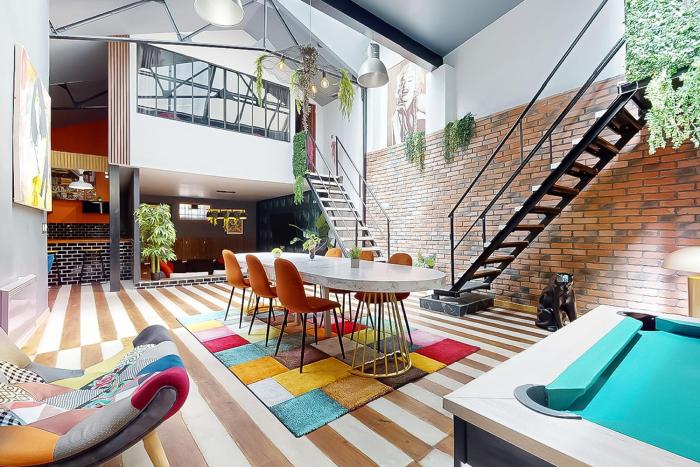 Loft Unique au Design Contemporain