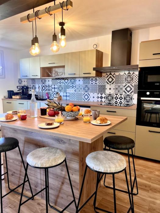 Plage à 15 min - Proche de la Gare - 6 personnes - 3 Chambres - Idéal Famille