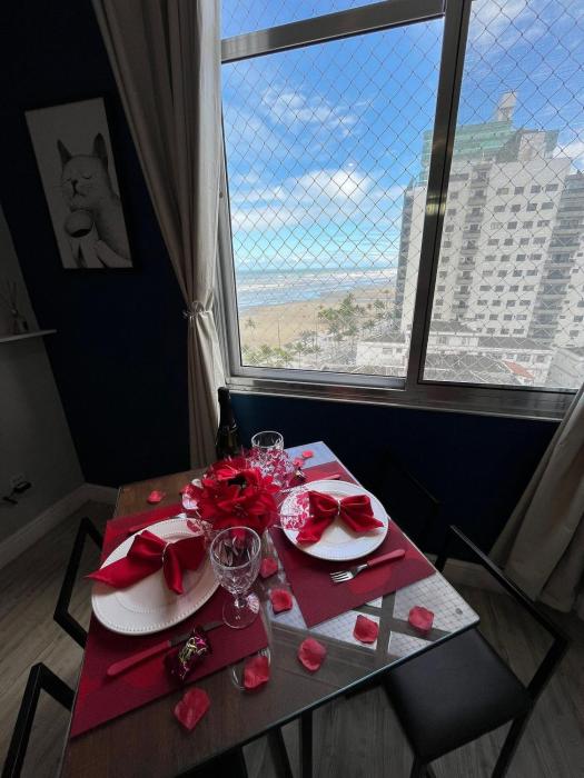 920 Vista Mar - Studio enfrente a Praia - WIFI - Restaurantes, Padaria e Mercadinho ao lado, Quiosques Bar com música ao vivo