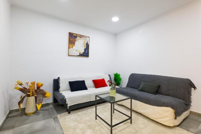 Central flat with garden