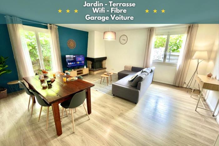 " Parenthèse Verte " Jardin - Barbecue - Garage