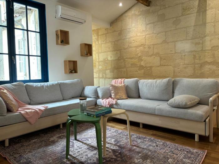 Grand appartement climatisé en plein centre de Bordeaux Place Fernand Lafargue