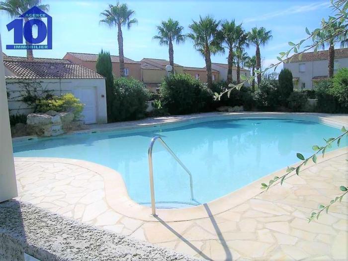 Pavillon 6 Pers avec Piscine et Parking, Proche Plage - FR-1-781-90