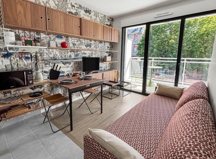 Balcon calme, déco architecte & wifi ultra rapide