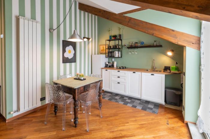 STAGABIN La Mansarda Panoramica Un Rifugio di Eleganza e Tranquillità