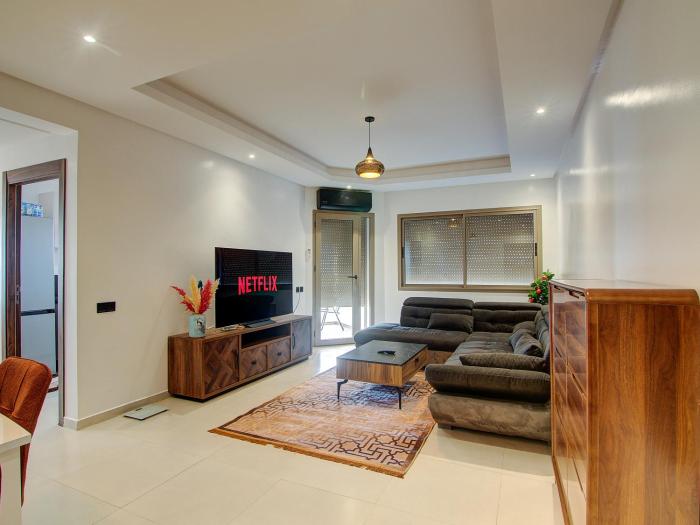 Modern Beachfront Apartment with Sea View