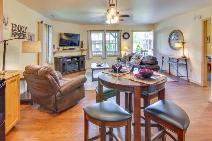 Hike, Fish and Relax Bryson City Cabin Escape