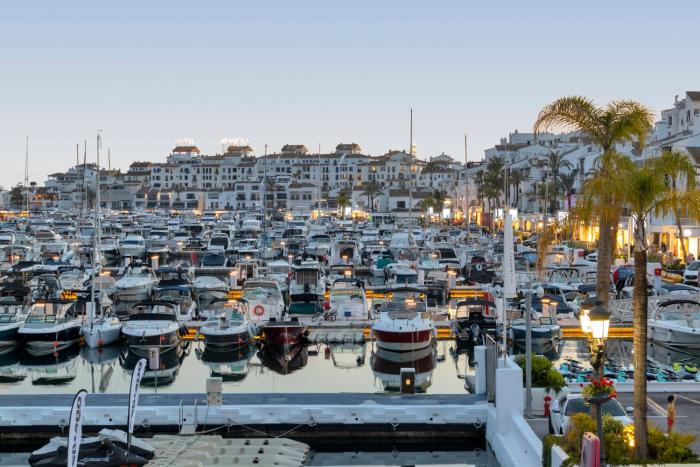 Amazing view of Puerto Banus