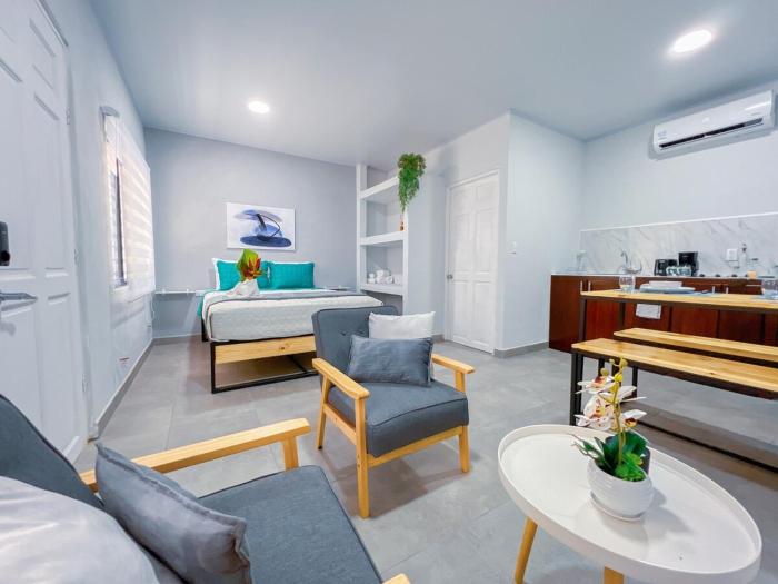 Forest apartments studio F1, walking to the beach