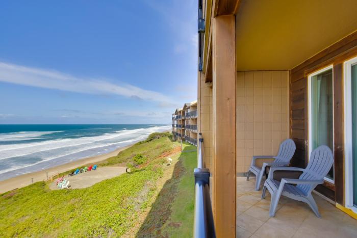 Lincoln City Vacation Rental with Pool and Ocean Views