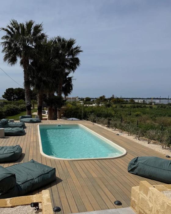 Casa B, Room 3 - mit Pool - at Lagoon - Lo Stagnone Kite Spot - Palm Kite Paradise