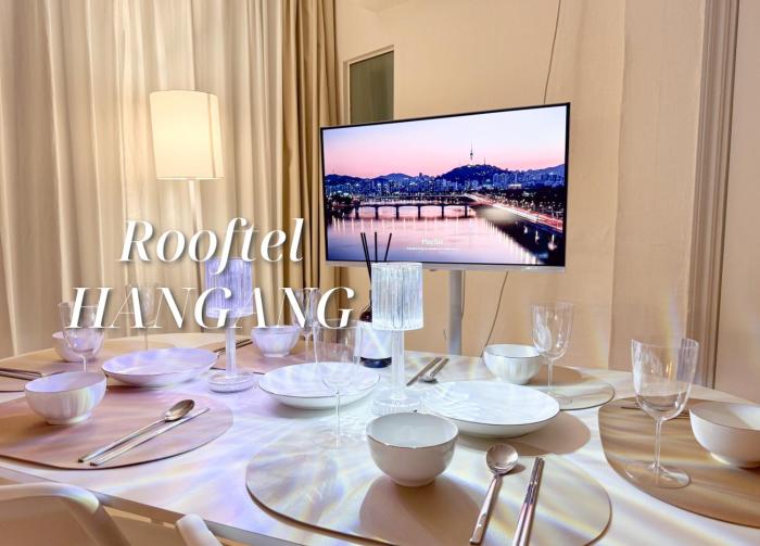 #무료짐보관 #3룸 #침대5개 #루프탑 #한강 #당산역5분 #홍대 #합정 #공항버스 #16평 #단체 #301호