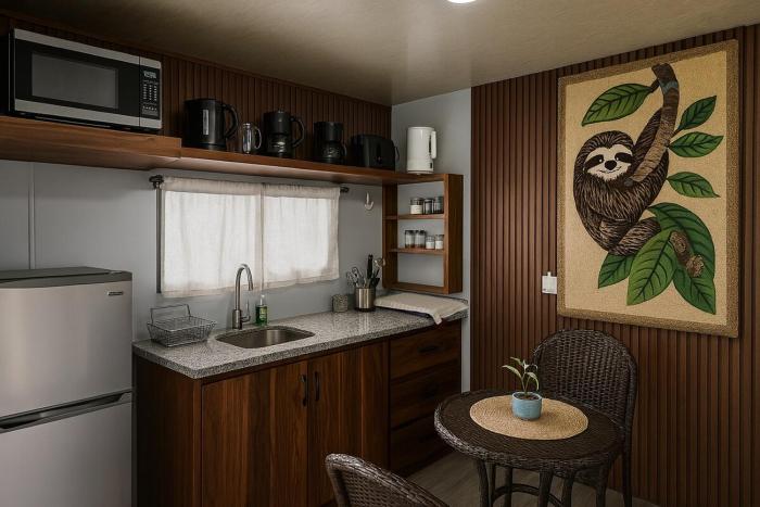 Selva with a view of the volcano, fast wifi, TV