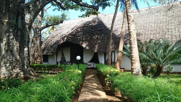 Villa con baobab e piscina