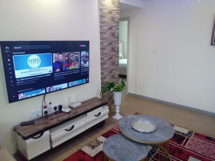 celestial two bedroom apartment with heated swimming pool fully equipped gym ample parking space children playing ground and a relaxing rooftop with amazing scenic views