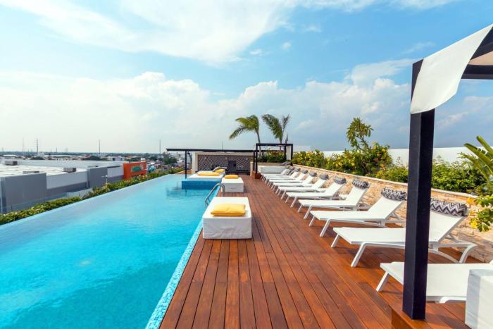 1BR The City - 2 Pools, Gym & Rooftop