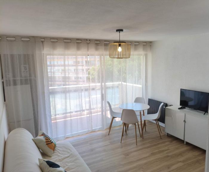 Carnon plage, studio entre mer et port