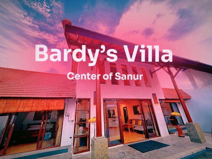 Bradys 3 bedrooms Villa Center of Sanur