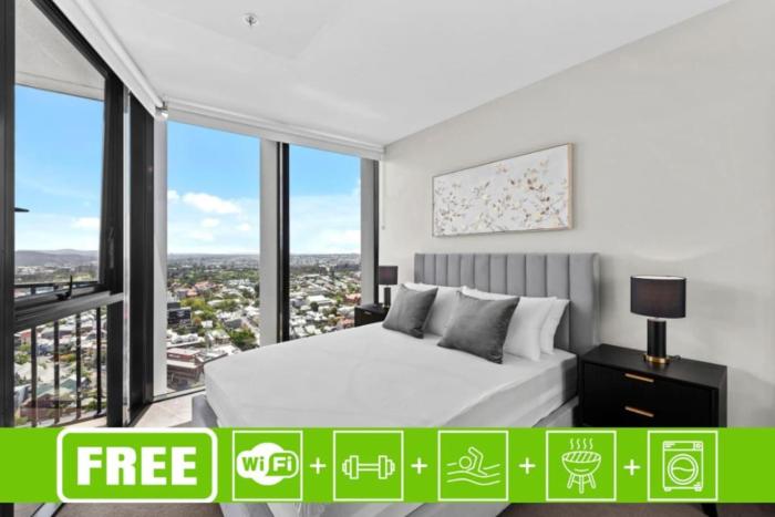1 Bedroom Apartment with Stunning City Views Heart of Brisbane