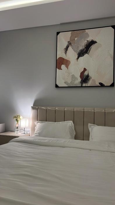 أستديو هادئ وأنيق بسرير ماستر