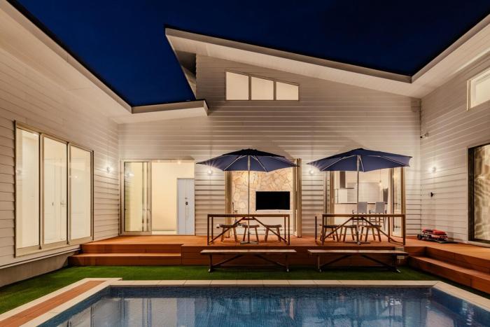 Play Stay 一宮 サウナ BBQ 広々ガーデン