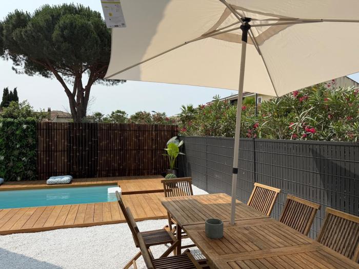 Villa de charme avec piscine en Camargue