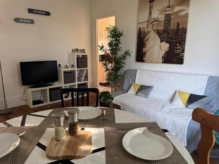 Cozy appartement 2 chambres au coeur de Palaiseau 8min RER B à pieds