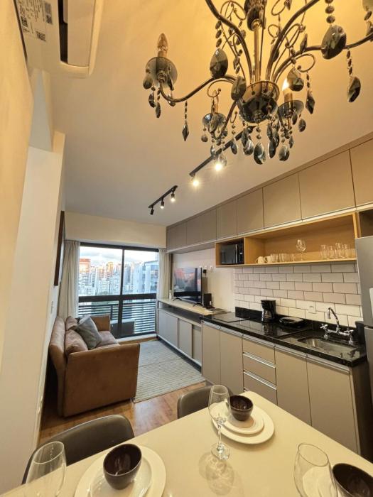 Apartamento 2 quartos em frente ao Allianz com 1 vaga gratuita e piscina no rooftop