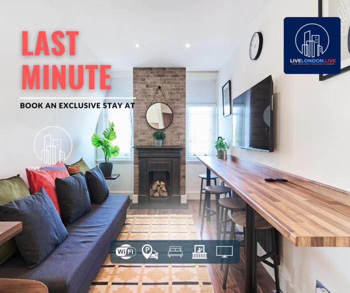 Last-Minute Deals l Flat 8 l Reserve Now l Summer Stay l Sleeps Up to 4 l Business Family Live London Short Lets & Serviced Accommodation