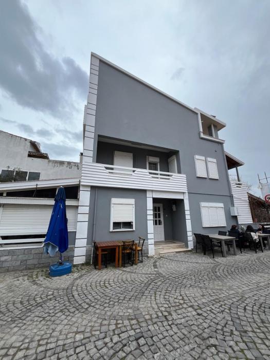 Five Bedroom Plus Living, Triplex Villa with Big Private Garden, Fifty Meters to Sea in Urla, Sleeps Twelve, Three Baths