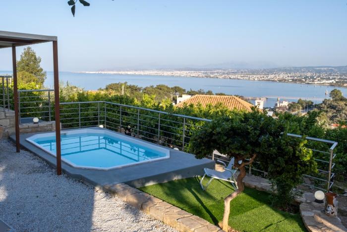 Viewtifullvillas with private Pool & Sea view